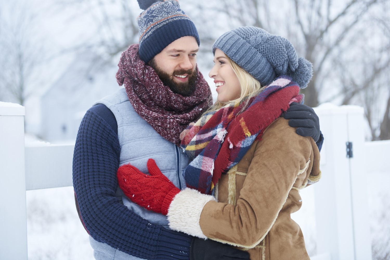 Winter Date Canadian Couple